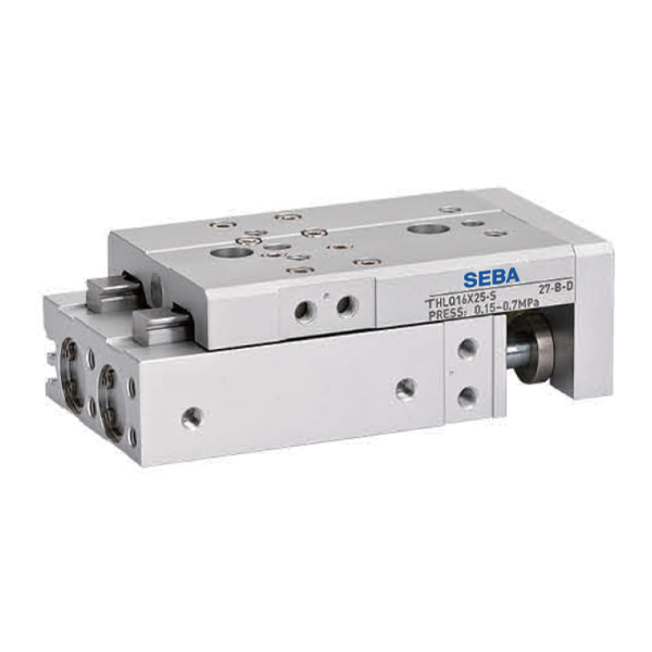 THLQ、THLQL系列双轴型精密滑台气缸(循环滚珠)